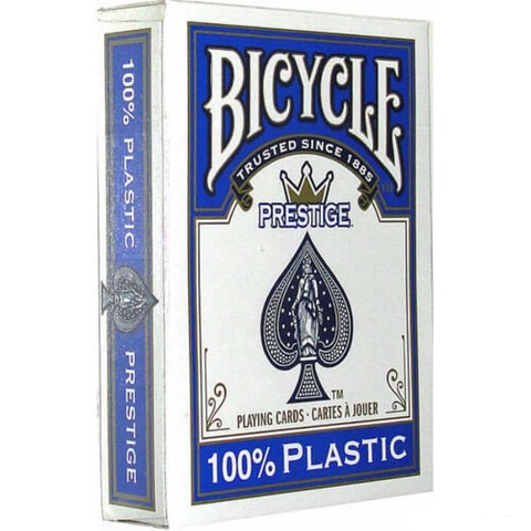 Bicycle Prestige Rider Back 100% plasztik, jumbo index kártya