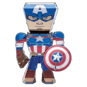 Metal Earth Marvel Bosszúállók - Amerika Kapitány mini modell