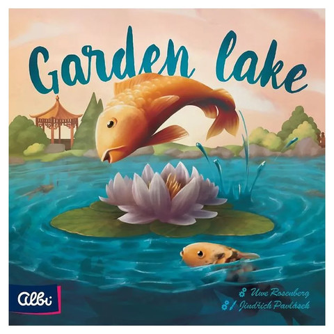 Garden Lake társasjáték, idegen nyelvű