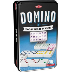 Tactic - Domino Dupla 9-es szett fém dobozban