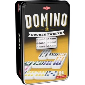 Tactic - Domino Dupla 12-es szett fém dobozban