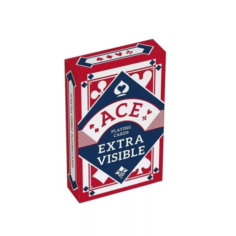 ACE EXTRA NAGY index römi kártya piros