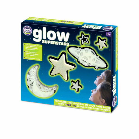 BS Glow Superstars Naprendszer, foszforeszkáló szett