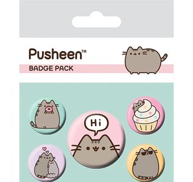 PUSHEEN (PUSHEEN SAYS HI) BADGE PACK