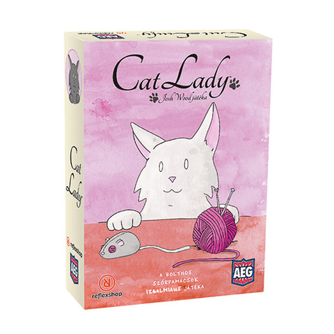 Cat Lady társasjáték (magyar nyelvű)