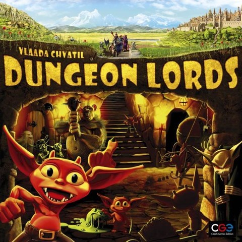 Czech Games Dungeon Lords társasjáték ,angol nyelvű