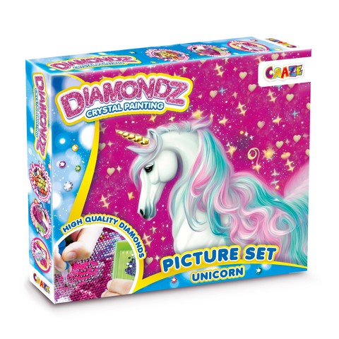 Craze DIAMONDZ - Picture Set Unicorn