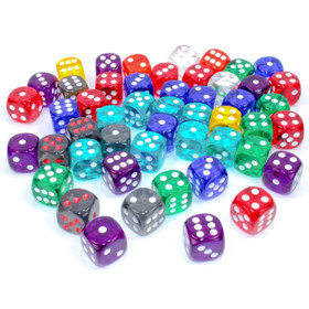 Chessex Translucent - d6 dobókocka