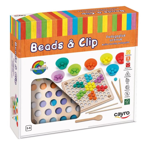 Bead & Clip fejlesztő játék