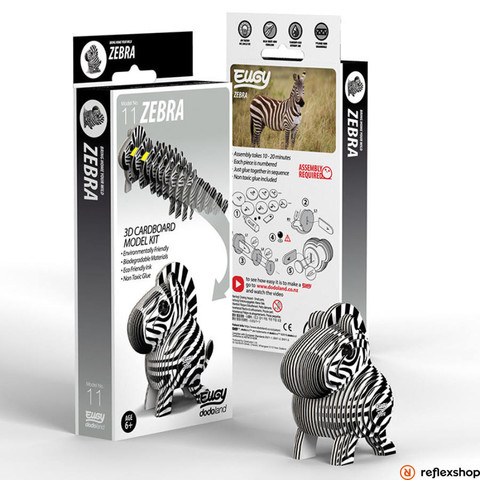EUGY Zebra 3D puzzle