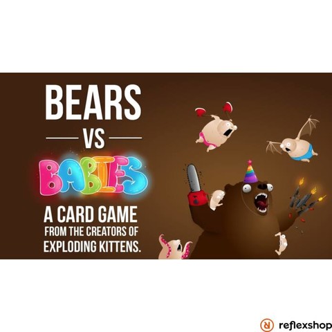 Bears vs Babies Core D angol nyelvű társasjáték