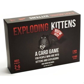 Exploding Kittens NSFW Ed. angol nyelvű társasjáték