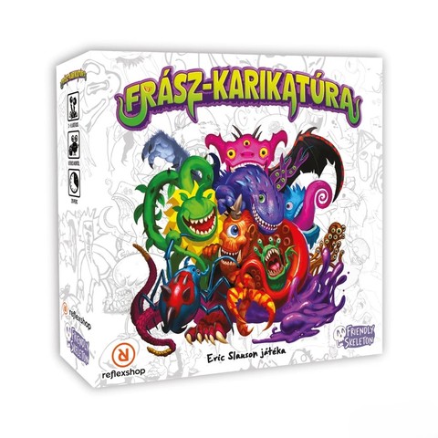 Frász-karikatúra társasjáték