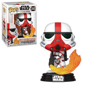 Funko Pop! Star Wars: The Mandalorian-Incinerator Stormtrooper #350 BH