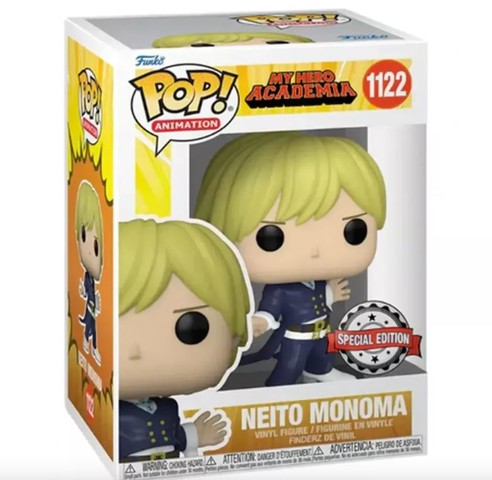 Funko Pop! Animation: My Hero Academia - Neito Monoma figura #1122