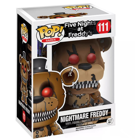 Funko POP! Games: Five Nights at Freddy's: Nightmare Freddy figura #111