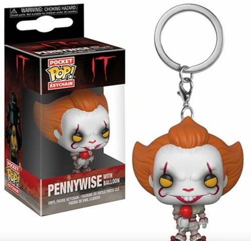 Pocket POP! kulcstartó: It 2017: Pennywise (w/ Balloon)