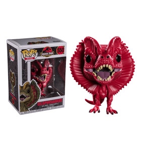  Funko POP! Movies: Jurassic Park - Dilophosaurus (Red) figura #550 