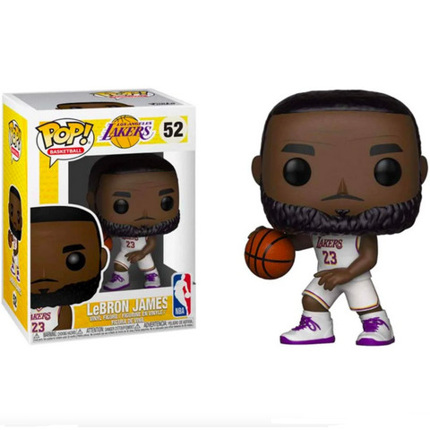 Funko POP! NBA: Lakers - Lebron James (white) #52