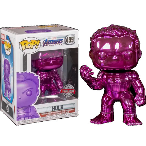 POP!-Marvel Avengers Endgame W2 Hulk Purple Chrome