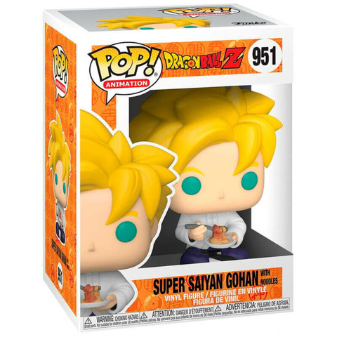 Funko POP! Animation: Dragon Ball Z S9 - Gohan with Noodles figura #951