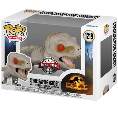 Funko POP! Movies: Jurassic World 3 - Atrociraptor (Ghost) figura #1219