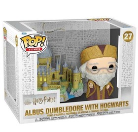Funko POP! Town: Harry Potter Anniversary - Dumbledore with Hogwarts figura #27
