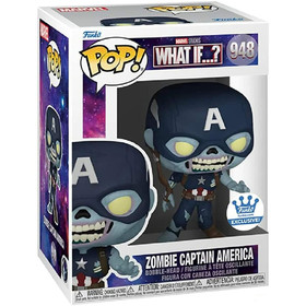 POP!-Marvel What If S2 Zombie Captain America (Alt)