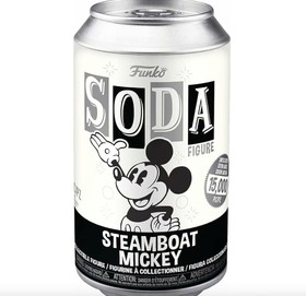 Funko Soda: Steamboat Willie - Mickey figura