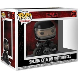 Funko POP! Rides: The Batman - Selina Kyle on Motorcycle figura #281