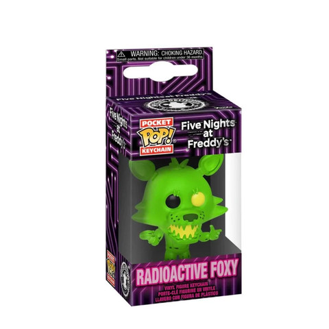  Funko POP! Five Nights at Freddy's S7 - Radioactive Foxy kulcstartó 