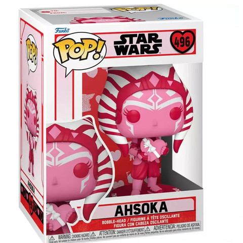 Funko POP! Star Wars: Valentines S2 - Ahsoka figura #496