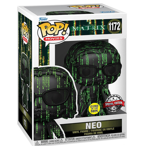 Funko POP! Movies: The Matrix 4 - Neo (Coded) figura #1172