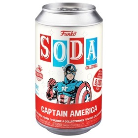 Funko Vinyl Soda: Marvel - Captain America figura