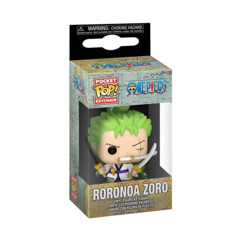  Funko POP! One Piece Roronoa Zoro kulcstartó 