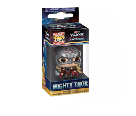 Funko POP! Thor Love & Thunder - Mighty Thor kulcstartó