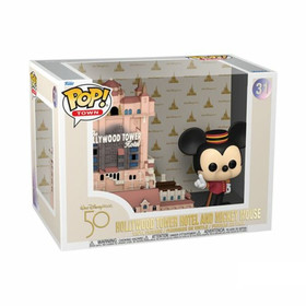 Funko POP! Town: Walt Disney World 50th Anniversary - Tower of Terror with Mickey figura #31