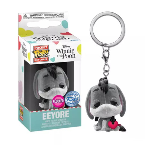 POP Keychain: Disney- Eeyore w/heart(FL)