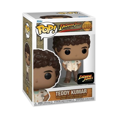  Funko POP! Movies: Indiana Jones and the Dial of Destiny - Teddy Kumar figura 