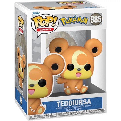  Funko POP! Games: Pokemon - Teddiursa figura #985 