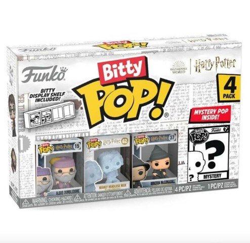 Bitty POP: HP- Dumbledore 4PK