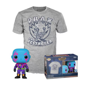 Funko POP!&Tee: Marvel Guardians of the Galaxy 3 - Drax figura és póló (S)
