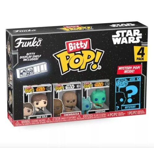 Bitty POP: Star Wars- Han Solo 4PK