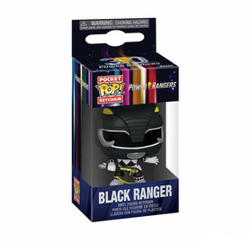 POP kulcstartó: MMPR 30th- Black Ranger