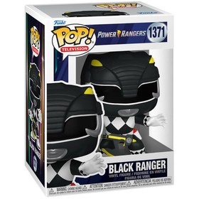 Funko POP! TV: Mighty Morphin Power Rangers 30th - Black Ranger figura