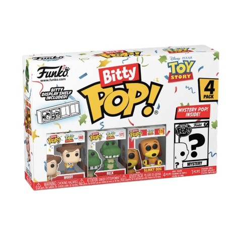 Bitty POP: Toy Story- Woody 4PK