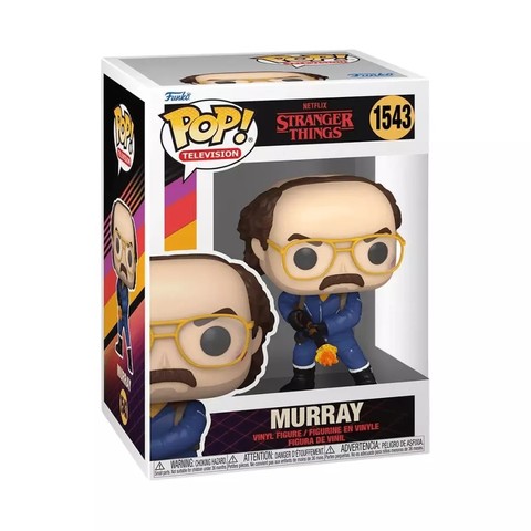  Funko POP! Television: Stranger Things S4 - Murray figura #1543 