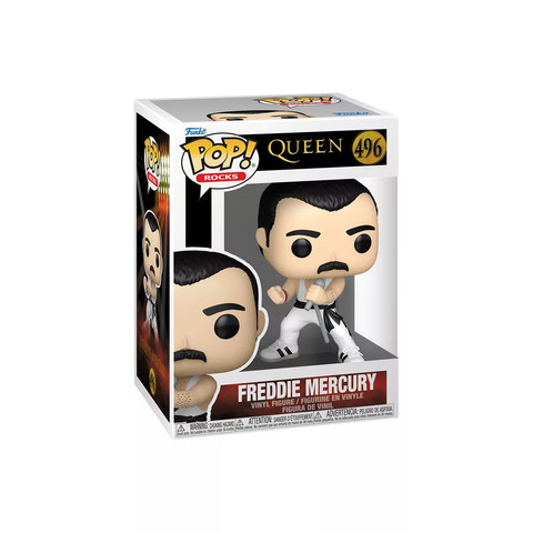 POP Rocks: Queen- F. Mercury(WHT Singlet)