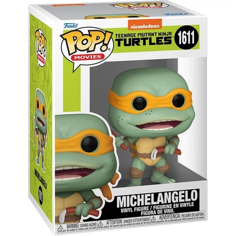  Funko POP! Movies: Teenage Mutant Ninja Turtles - Michelangelo figura #1611 