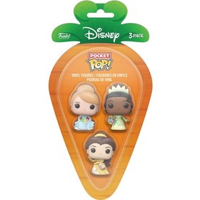 Funko Carrot Pocket POP! Disney - Cinderella/ Belle/ Tiana figura